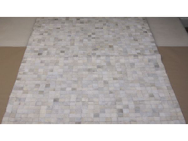 Patchwork Rug 8 White